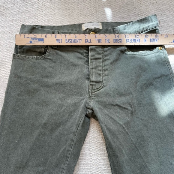 Vintage Nili Lotan Y2K Low Rise Straight Leg Boyfriend Jeans size 0 Raw Hem USA - Picture 5 of 7